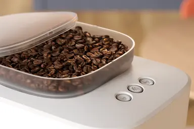 Baristina Espressomaschine - Naturweiß / Mangogelb Siebträger Baristina Espressomaschine - Naturweiß / Mangogelb Siebträger