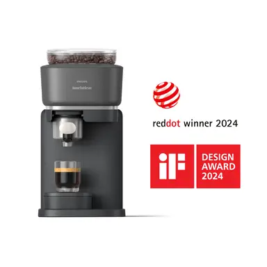 Baristina Espressoapparaat - Zwart / Melkwit Portafilter Baristina Espressoapparaat - Zwart / Melkwit Portafilter