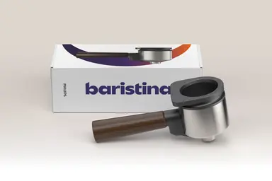 Baristina Portafilter - Walnoothout Baristina Portafilter - Walnoothout