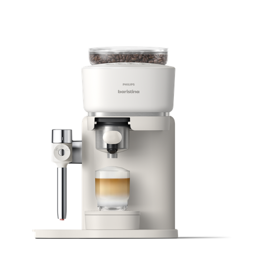 Philips Baristina Latte - Milchig Weiß / Milchig Weißer Siebträger Philips Baristina Latte - Milchig Weiß / Milchig Weißer Siebträger