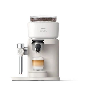 Philips Baristina Latte - Blanc Laiteux / Porte-filtre Noir Philips Baristina Latte - Blanc Laiteux / Porte-filtre Noir