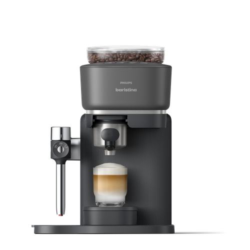 Philips Baristina Latte - Schwarz / Schwarz Siebträger Philips Baristina Latte - Schwarz / Schwarz Siebträger