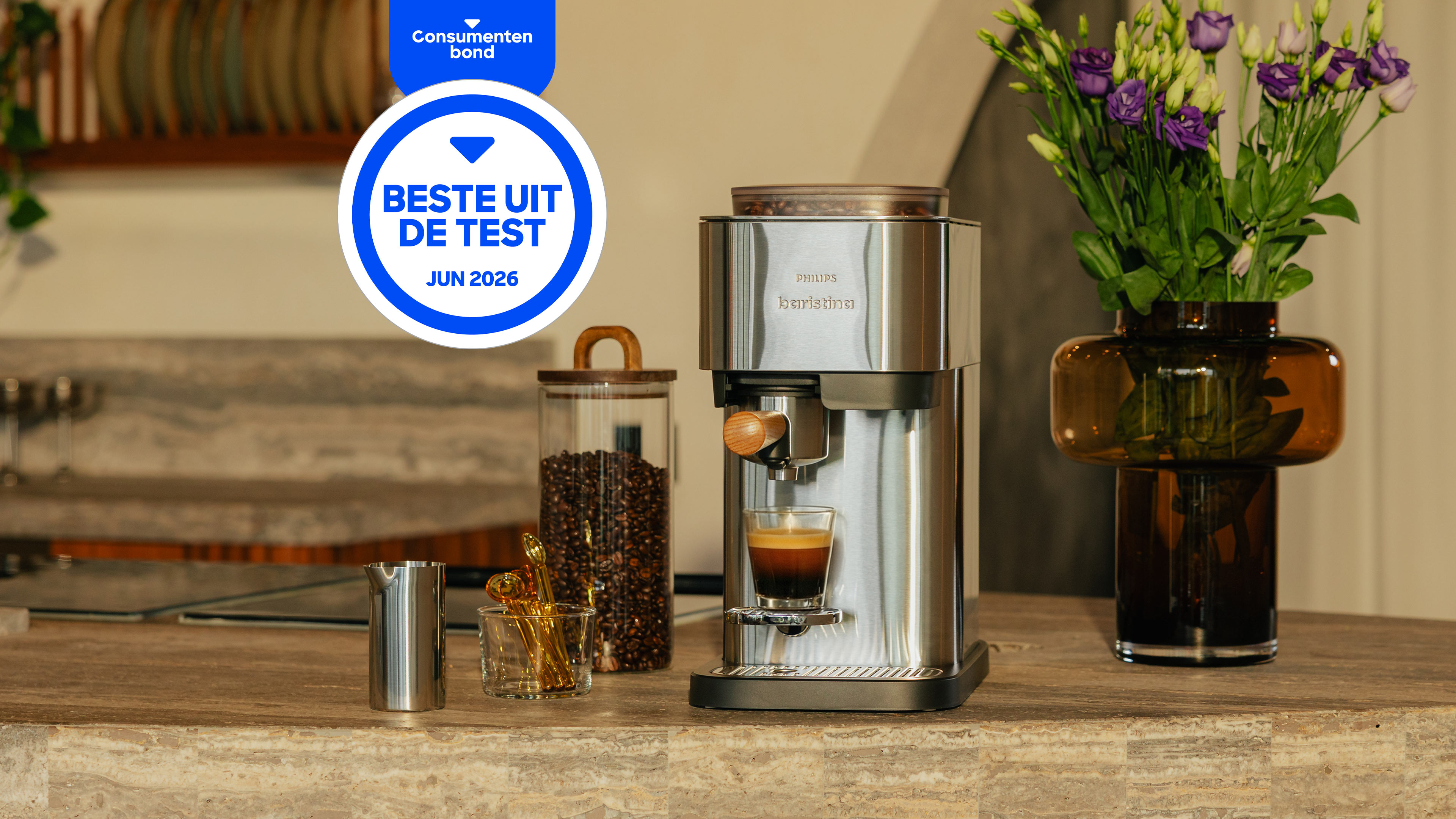 Baristina metal coffe machine with coffee cup Baristina metal coffe machine with coffee cup
