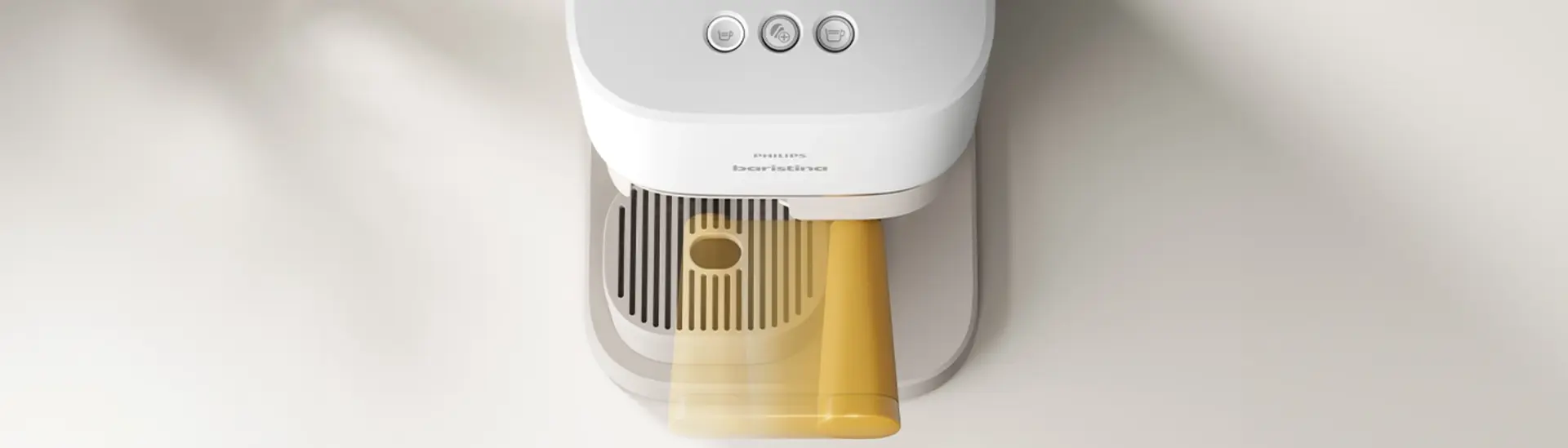 Baristina espresso machine portafilter element movement showcased Baristina espresso machine portafilter element movement showcased